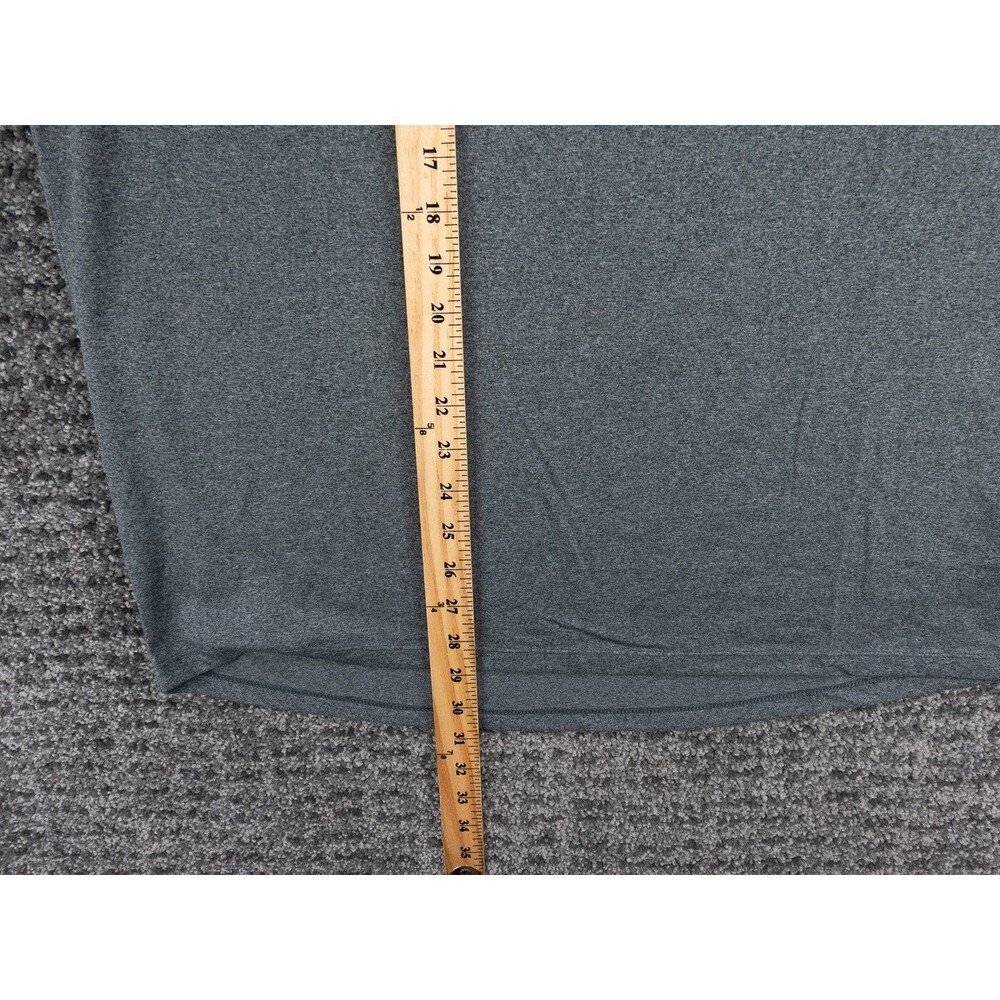 Under Armour Shirt Mens XL Gray 1/4 Zip Long Sleeve Loose Active Quick Dry Golf - Picture 9 of 12